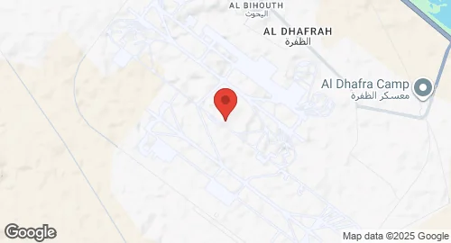 Mapa de Base aérienne 104 Al Dhafra