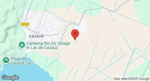 Mapa de Base aérienne 120 Cazaux