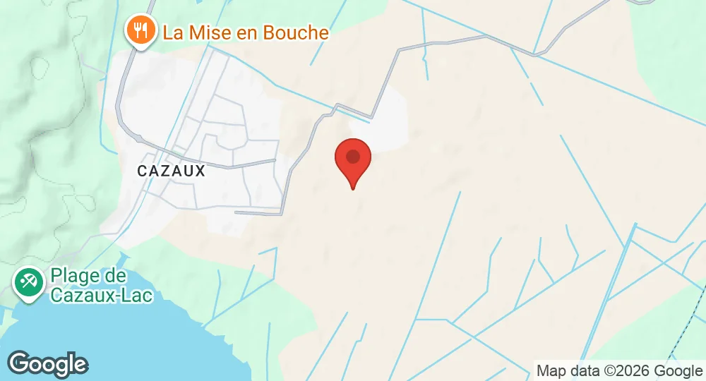 Map of Base aérienne 120 Cazaux