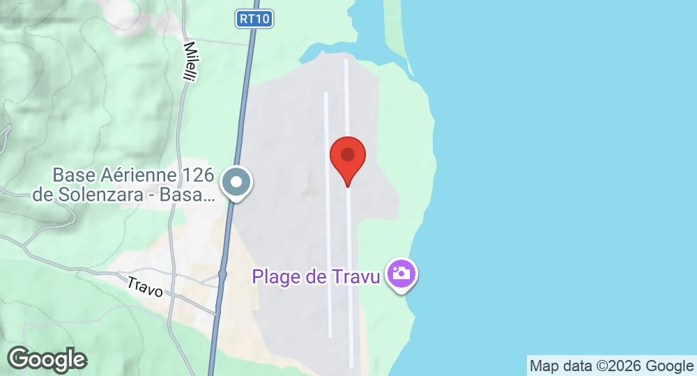 Map of Base aérienne 126 Solenzara