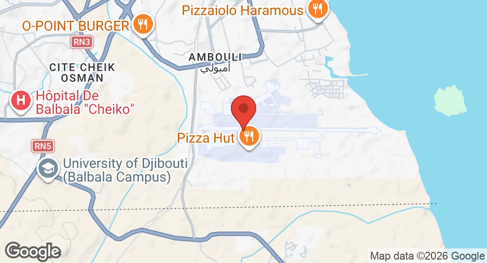 Map of Base aérienne 188 Djibouti