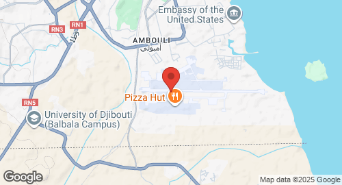 Mapa de Base aérienne 188 Djibouti