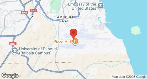 Mapa de Base aérienne 188 Djibouti