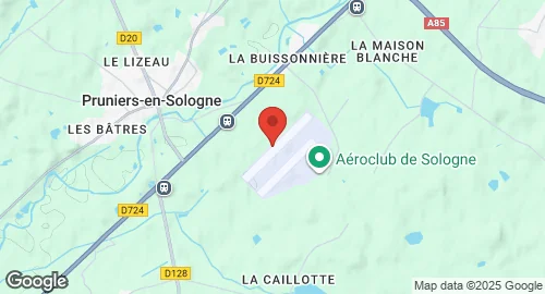 Mapa de Base aérienne 273 Romorantin-Pruniers