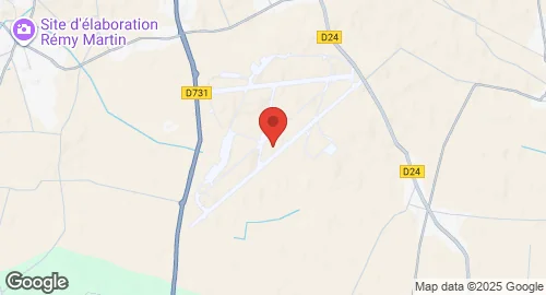 Mapa de Base aérienne 709 Cognac-Châteaubernard