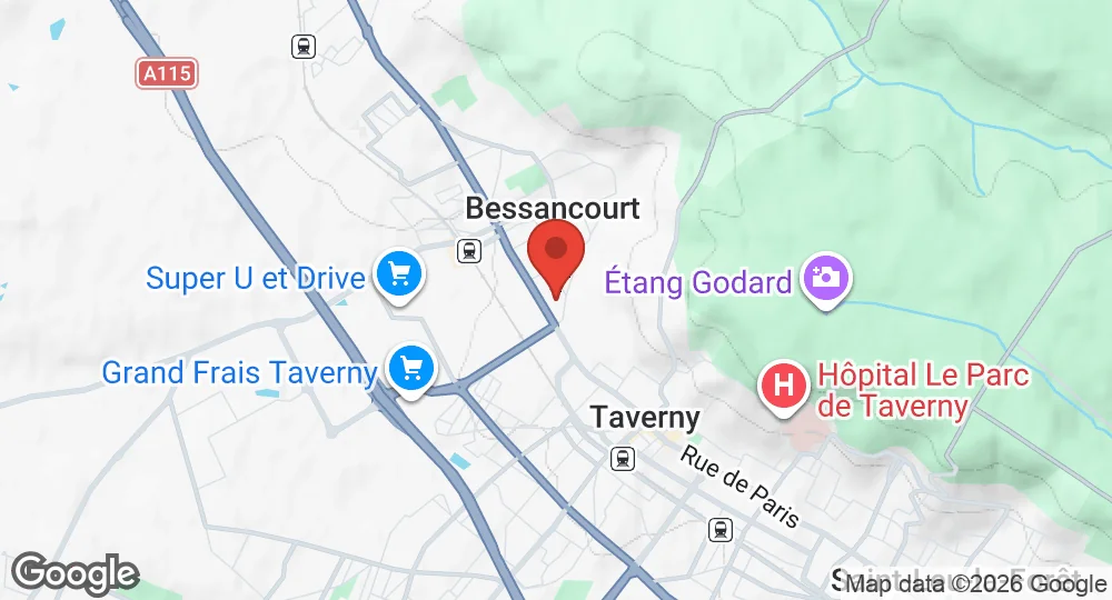 Map of Base aérienne 921 Taverny