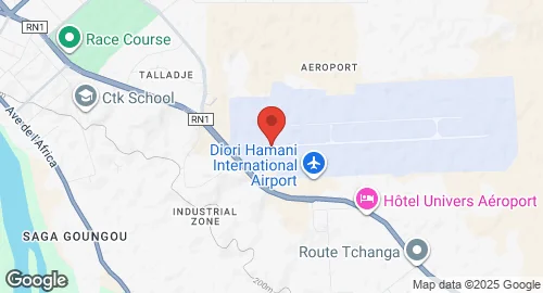 Mapa de Base aérienne projetée 101 Niamey