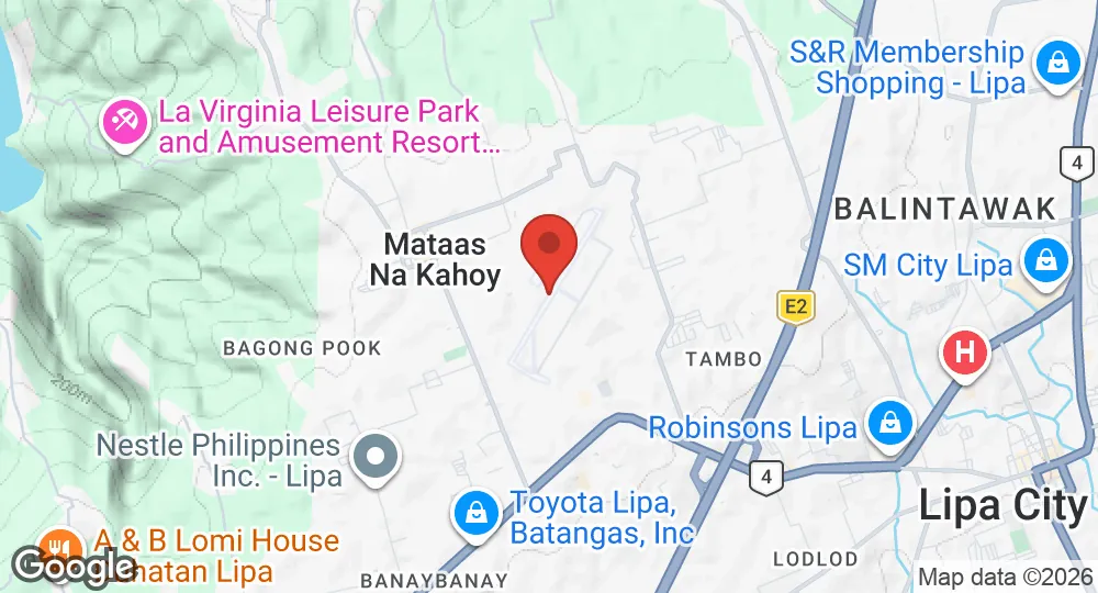 Map of Basilio Fernando Air Base