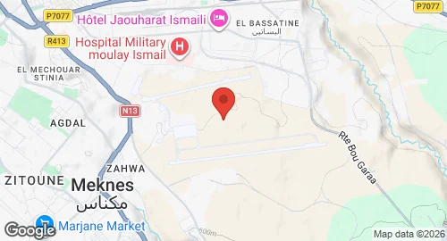 Map of Bassatine Air Base