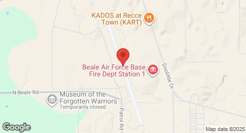 خريطة Beale Air Force Base
