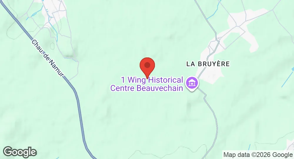 Map of Beauvechain Air Base
