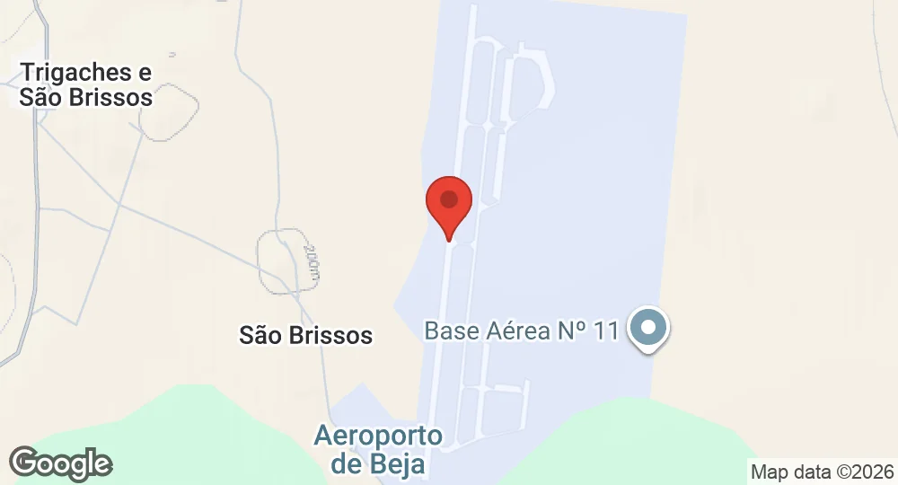 Map of Beja Air Base