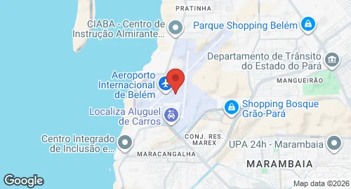 Map of Belém Air Force Base