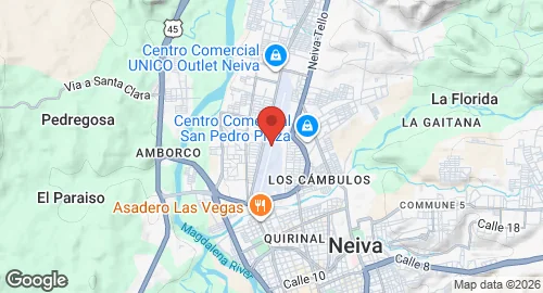 Map of Benito Salas Airport