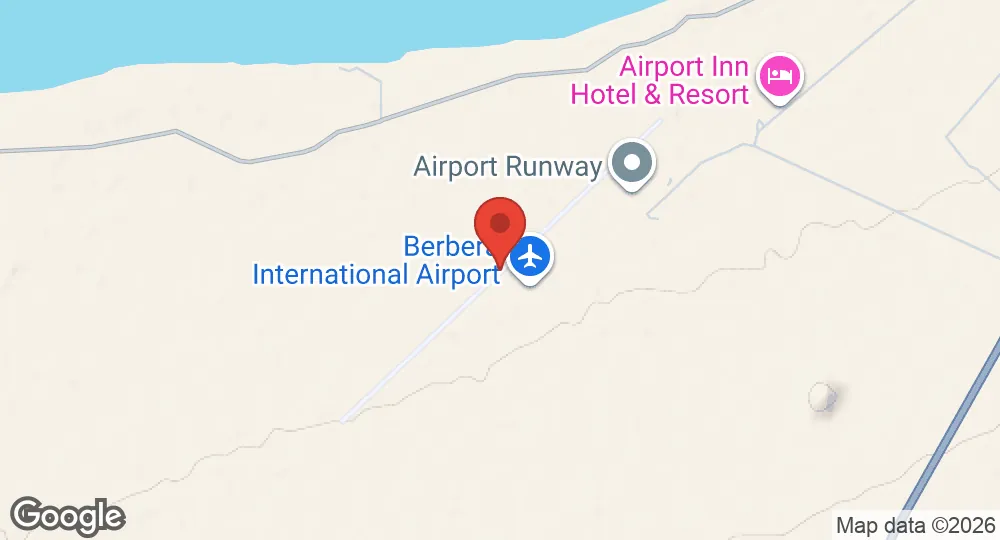 Map of Berbera Airport