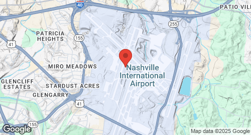 Mapa de Berry Field Air National Guard Base