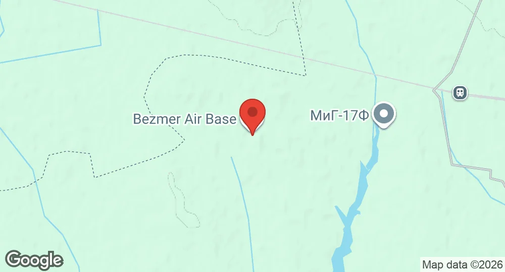 Map of Bezmer Air Base
