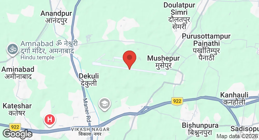 Map of Bihta AFS