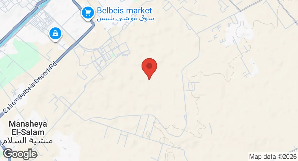 Map of Bilbays Air Base