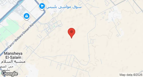 Map of Bilbays Air Base