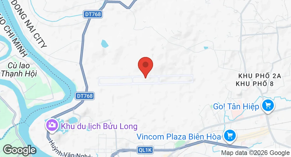 Map of Biên Hòa Air Base