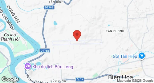 Map of Biên Hòa Air Base