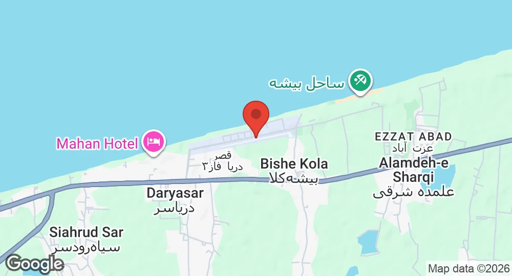 Map of Bishe Kola Air Base