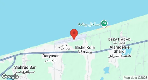 Map of Bishe Kola Air Base