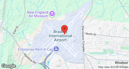 Mapa de Bradley Air National Guard Base