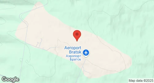 Mapa de Bratsk Air Base