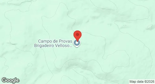 Map of Brigadeiro Velloso Testing Range Air Base