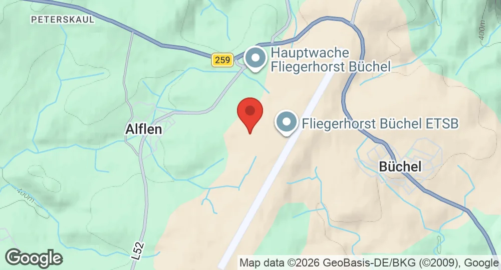 Map of Büchel Air Base
