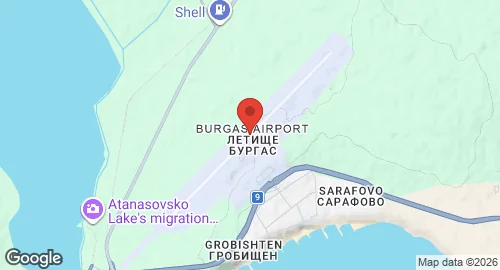 Map of Burgas Airport