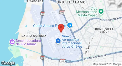 Map of Callao Air Base