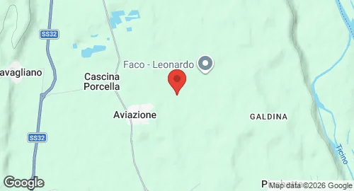 Map of Cameri Air Base
