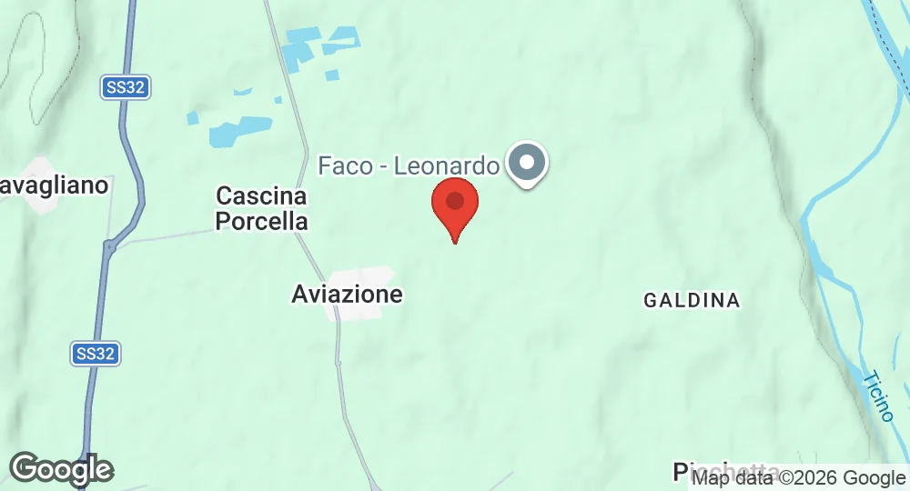 Map of Cameri Air Base