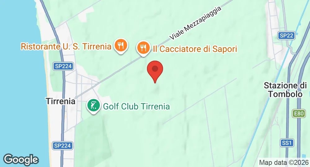 Map of Camp Darby