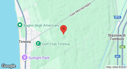 Mapa de Camp Darby