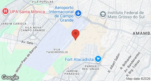 Map of Campo Grande Air Force Base