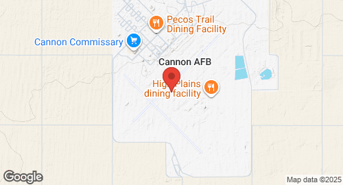 Mapa de Cannon Air Force Base
