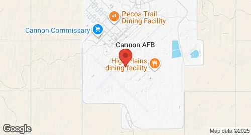 خريطة Cannon Air Force Base