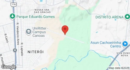 Map of Canoas Air Force Base