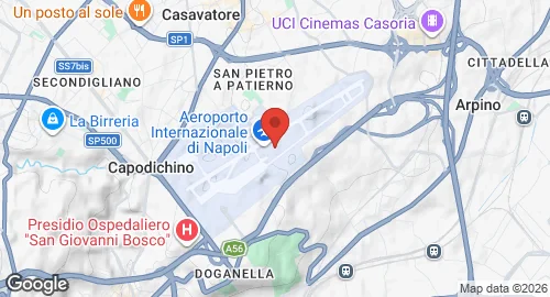 Map of Capodichino Air Base