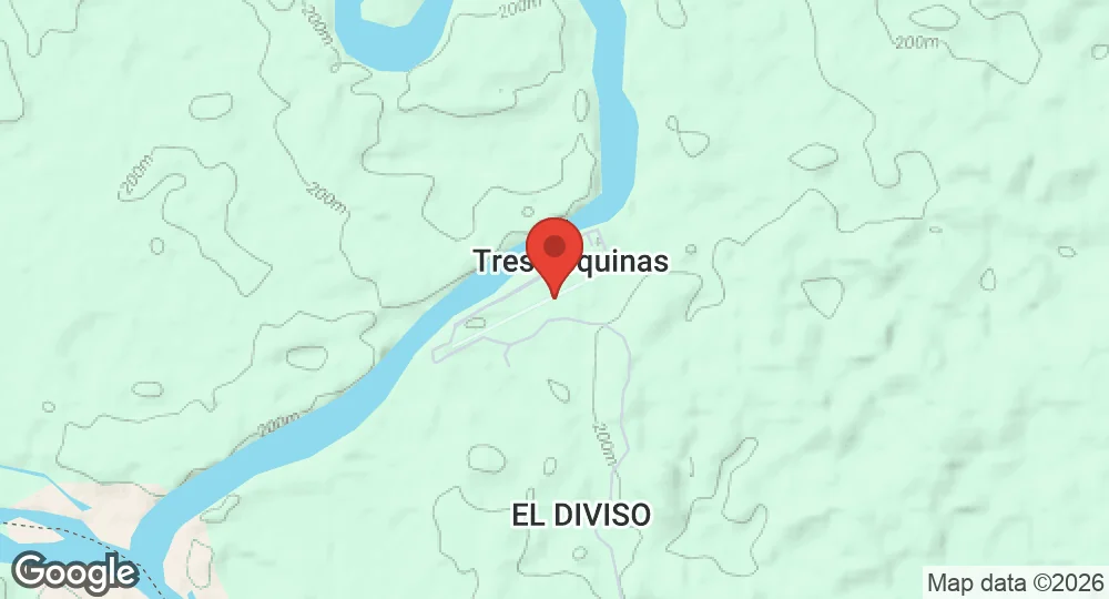 Map of Captain Ernesto Esguerra Cubides Air Base