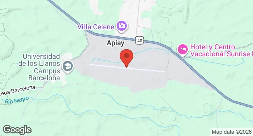 Map of Captain Luis F. Gómez Niño Air Base