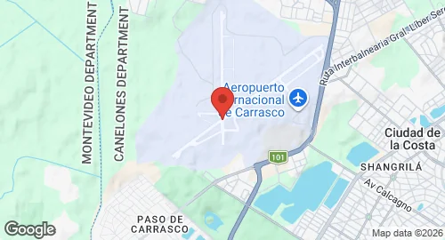 Map of Carrasco Air Base