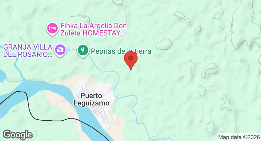 Map of Caucaya Airport