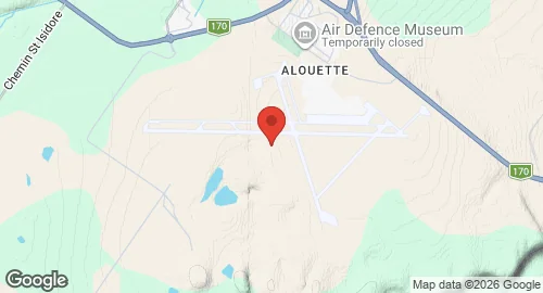 Map of CFB Bagotville