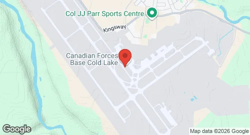 Map of CFB Cold Lake