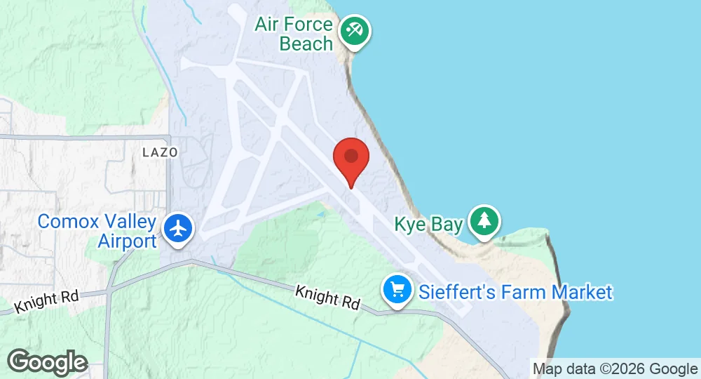 Map of CFB Comox